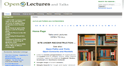 Desktop Screenshot of open-lectures.co.uk